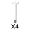 M6x60mm Bolt (800.0447)