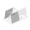 sku 21414 ruun panel side eglu cube in place
