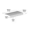 Cube Mk2 Run Panel Roof dimensions