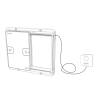 Autodoor wiring loom assembly (014.0039)
