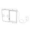 Ad gear stay (014.1140)