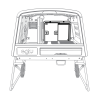 Autodoor assembly on Eglu Cube