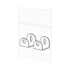 Autodoor mounting bracket - pack of 2