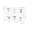 6 x 3,5x10 mm vite plastitie pozi (800.0566)