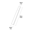 Chicken Waterer 5 Gallon Extension Leg Pack - A dimensions