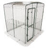 Couverture transparente avec bord de Gouttière pour toiture en pente 3m 810.0148