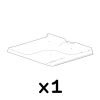 Eglu Go Droppings Tray Purple