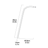 Go Run Frame Tube Male