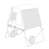 Eglu Go UP Chicken Coop Frame and Ladder