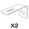 Bracket Side Panel to Front Face 114.1096 x2