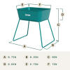 Hamster sand bath dimensions (in)