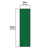 Heavy Duty Cover with Gutter Edge for Eglu Pro - Full Run Dimensions (810.0525)