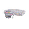 Housse de coussin pour chien seulement grand - bounce grey