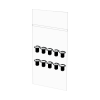 Machine screw combo truss head m6 x 10mm - pack of 10
