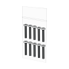 Machine screw m4x0.7x25mm pz#2 pozi pan - pack of 10