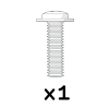 Machine Screw M6 x 20mm