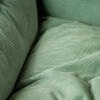 Nest dog bed in corduroy green
