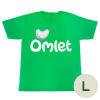 Omlet t-shirt green