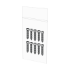 Self tapping hilo platite screw 3.5x20mm - pack of 10