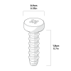 Self Tapping Screw 4.8 x 18mm