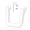 Smart chicken feeder 5kg leg and fixings pack