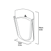 Smart Feeder Flap Assembly Dimensions (115.0006)
