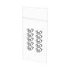 Wing nut - pack of 10