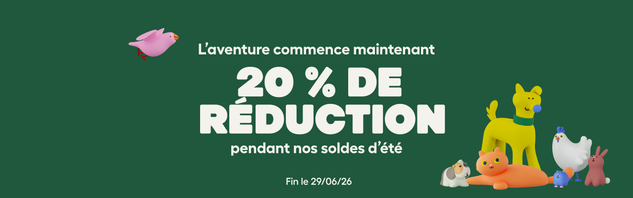 Bannière des soldes d'été fr - 26 catéGories