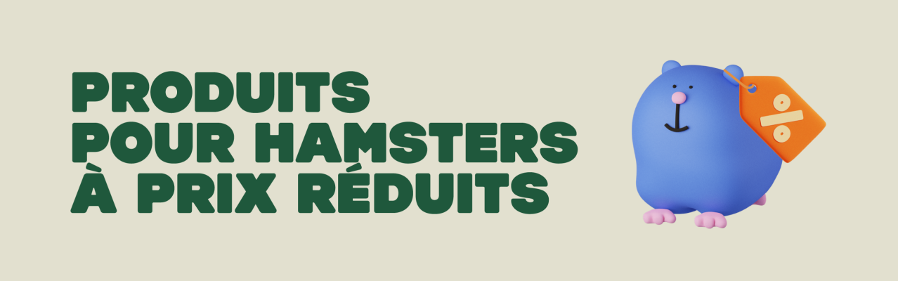 Omlet outlet - produits pour hamster à moindre coût