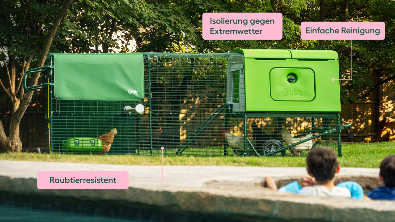Eglu Cube merkmale und vorteile eines hühnerstalls