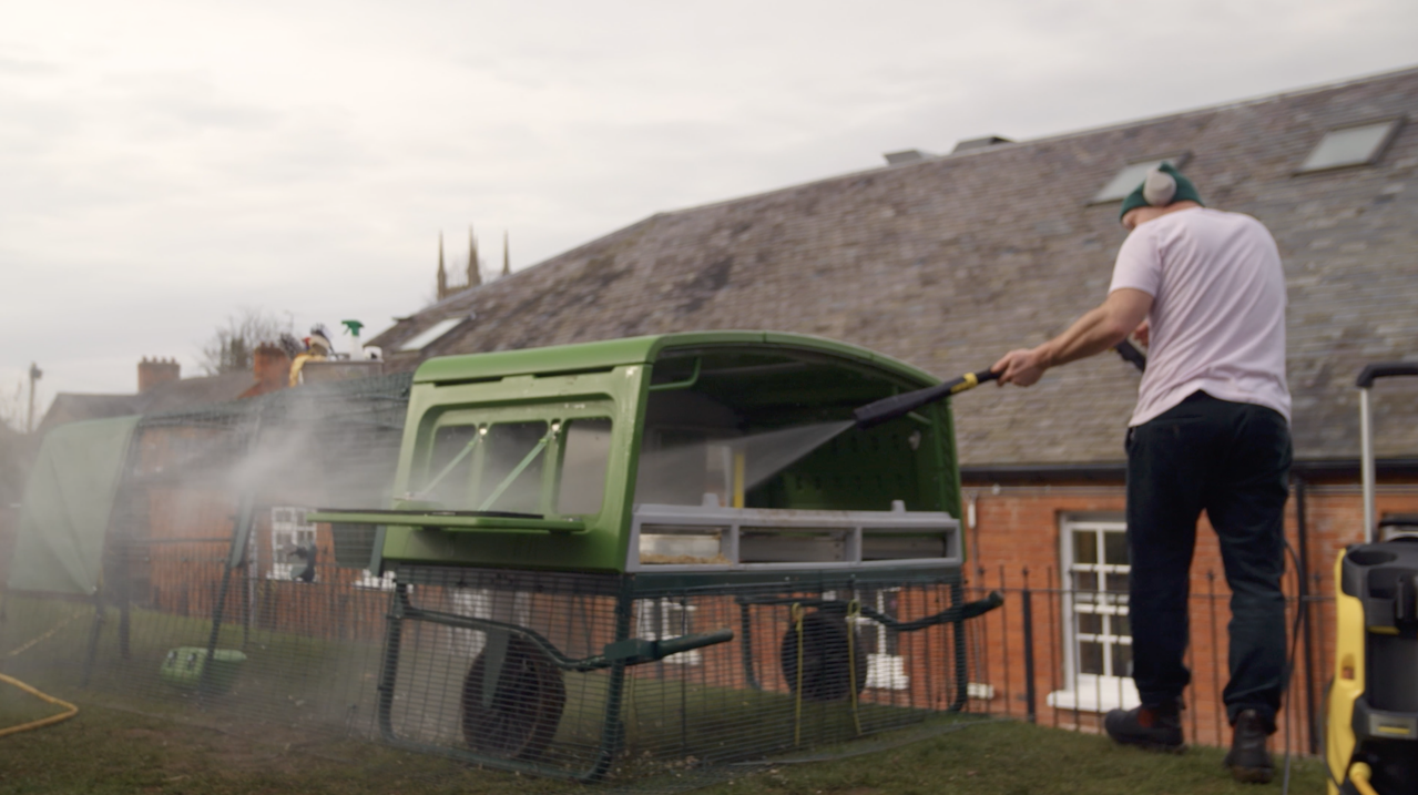 Easy clean coops video