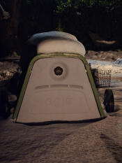 Still cozy in the Eglu Go!!