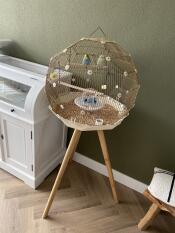 Nice cage. also solid material. 