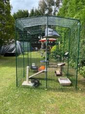 Fantastic outdoor space for our cats