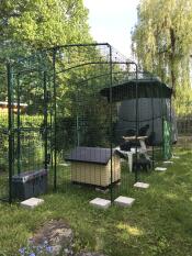 As described, delivered as, great enclosure