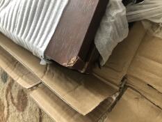 Tous les coins sont cassés à la livraison 