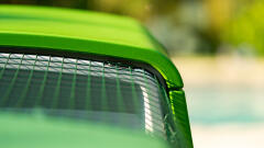 Detail of strong and durable chicken coop and run mesh