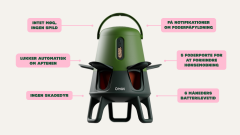 Smart no waste kyllingefoderautomat usps