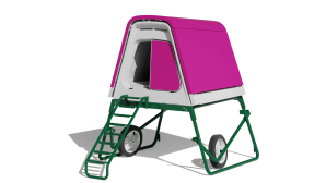 Eglu Go UP Chicken Coop with Wheels and Accessories - Purple
