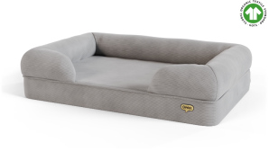 Panier pour chien Bolster – Medium – Corduroy Pebble