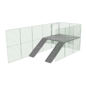 Zippi Rabbit Platforms - 4 panels - 2 ramps