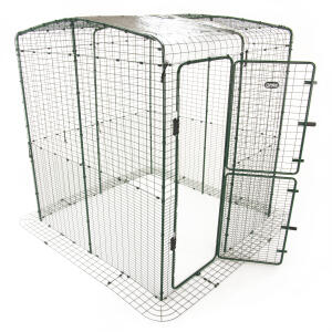 Clear Cover with Gutter Edge for Walk in Run – 2m - Twin Pack