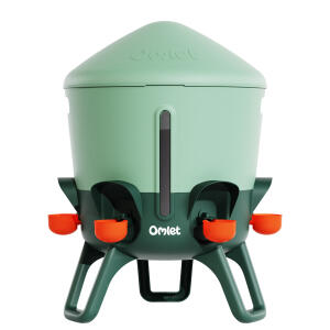 Abreuvoir isolé pour poules de 19 litres – Vert Sauge