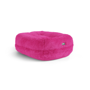 Maya Donut Cat Bed - Hot Pink