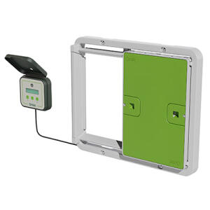 Smart Automatic Chicken Coop Door (Green)