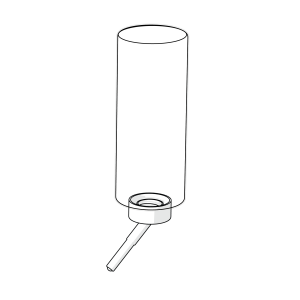 Water Bottle 600ml for Eglu Go Hutch