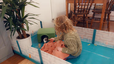 We love our large play pen!