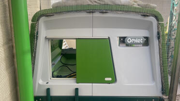 Eftermontering af ventilator i Eglu Cube  - udvendigt