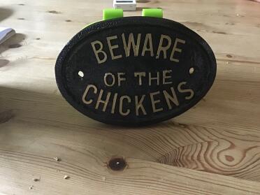 My sign!
