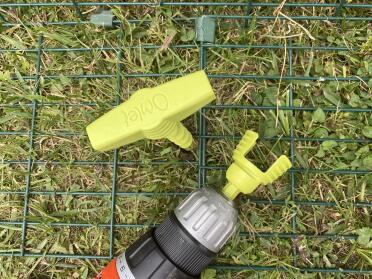 A great way to secure your run on uneven ground